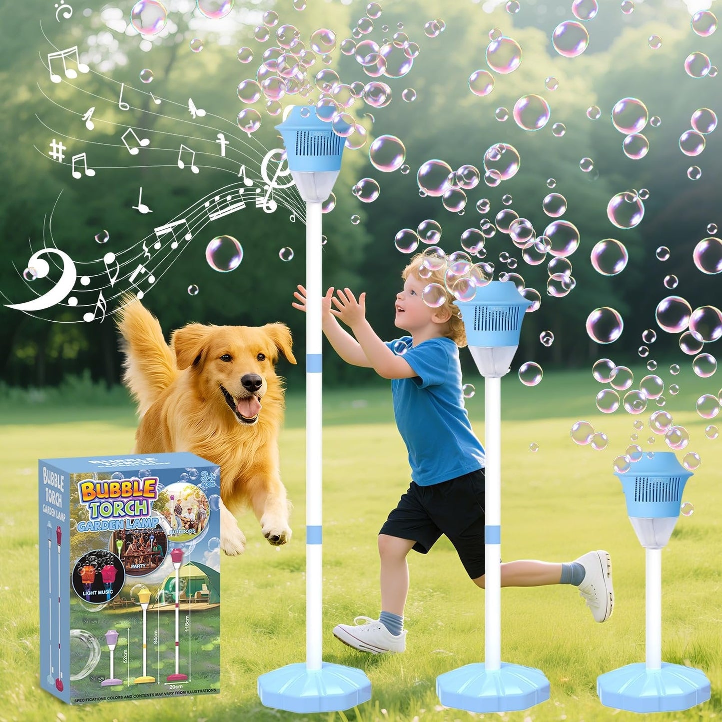 Vorasell™ Automatic Standing Bubble Maker Machine