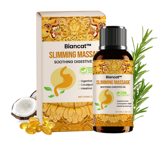 Slimming Massage Oil to Support Digestion