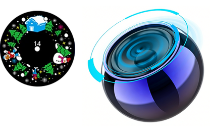 Dynamic Rotating LED Projector Light