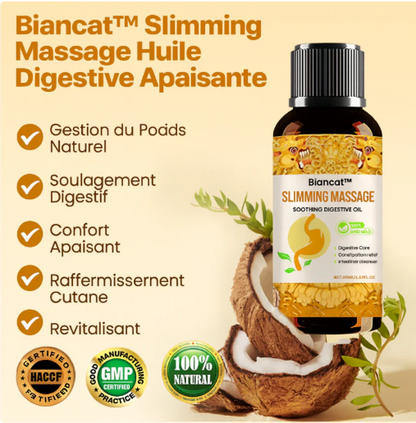 Slimming Massage Oil to Support Digestion