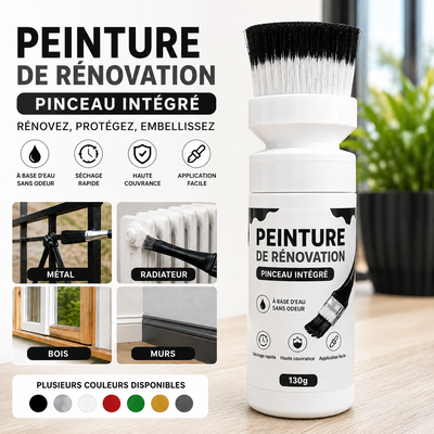 Peinture Rénovatrice Multi-Surfaces – Pinceau Intégré