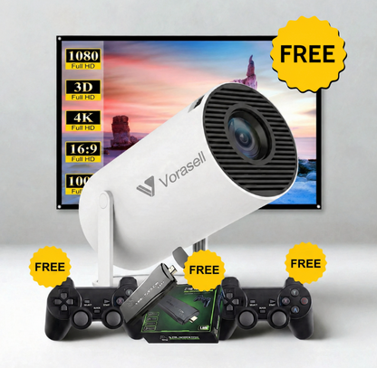 Vorasell® - 4K Smart Projector