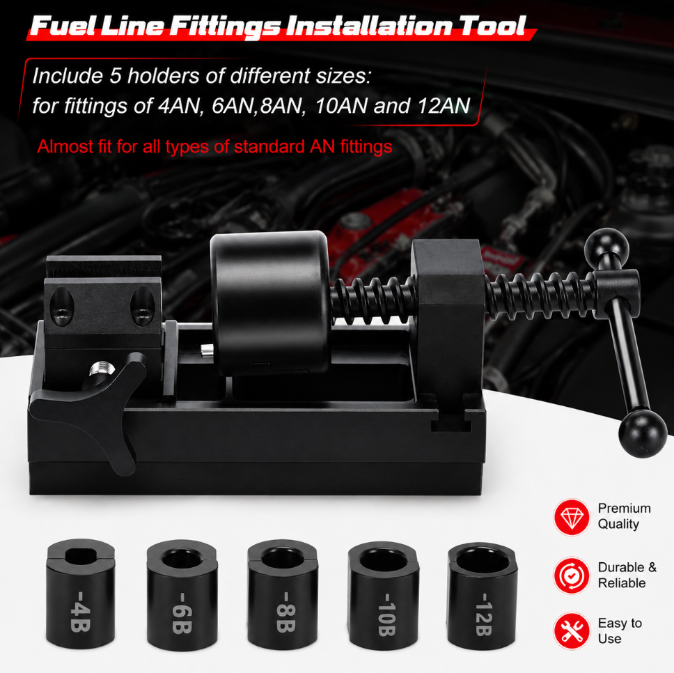 Fuel Line Fittings Installation Tool Kit