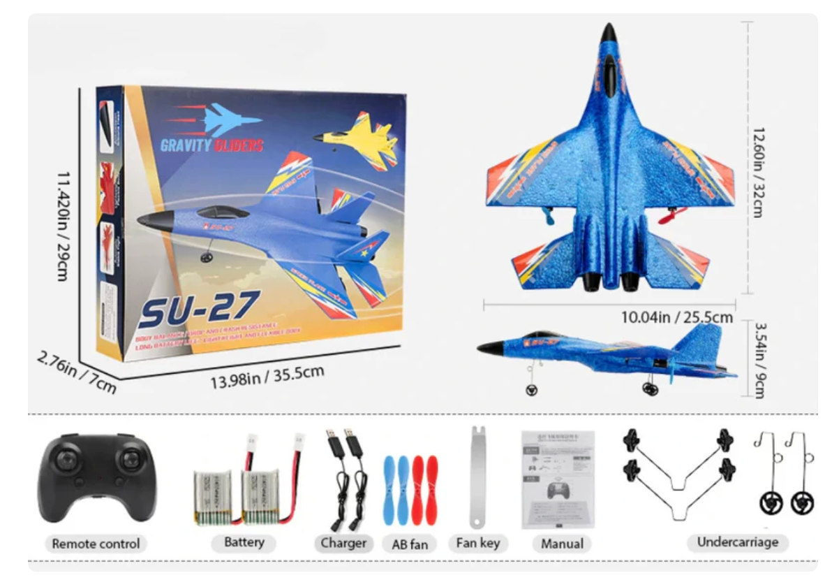 AeroGlide™ | Avion RC indestructible
