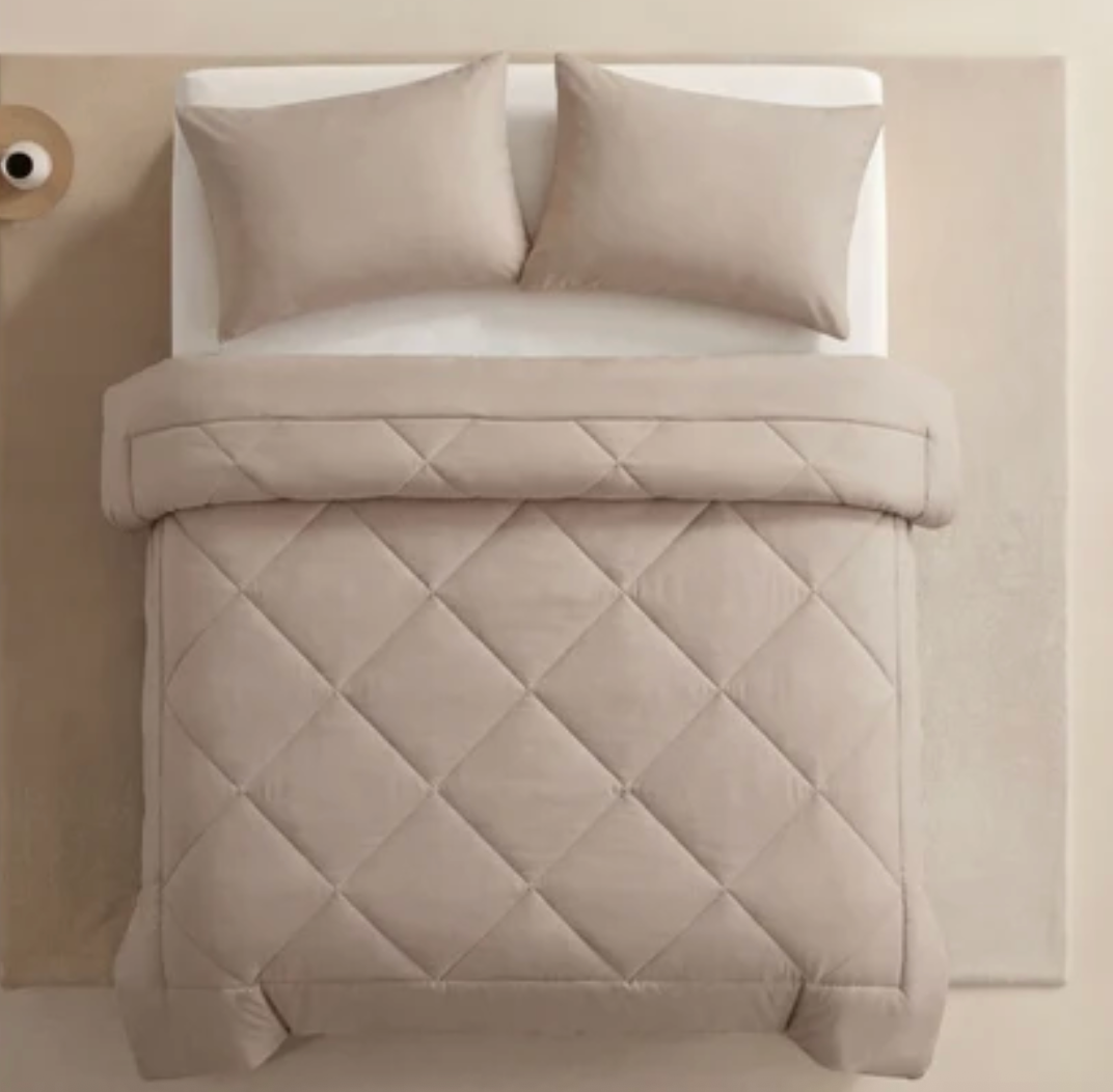 Couette Vorasell® 2 en 1 qui élimine le besoin de draps