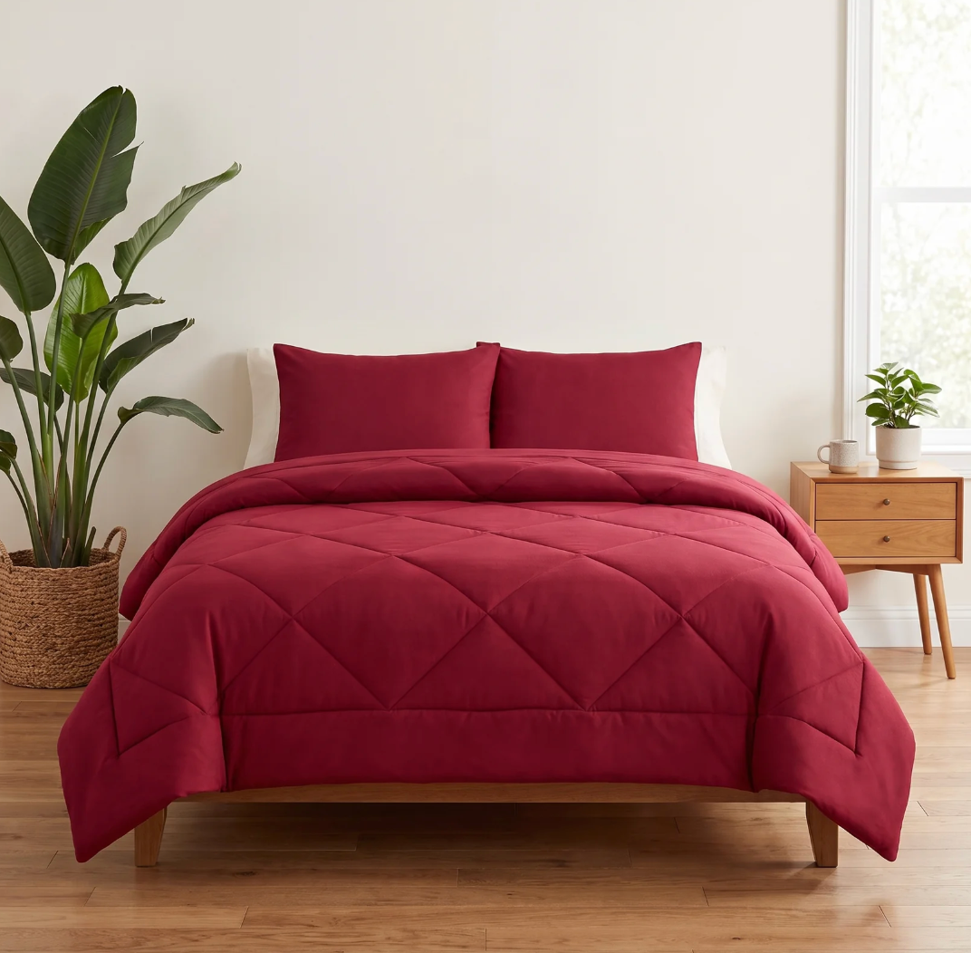 Couette Vorasell® 2 en 1 qui élimine le besoin de draps