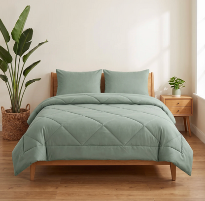 Couette Vorasell® 2 en 1 qui élimine le besoin de draps