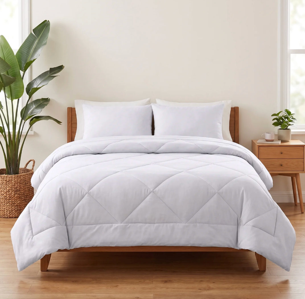 Couette Vorasell® 2 en 1 qui élimine le besoin de draps