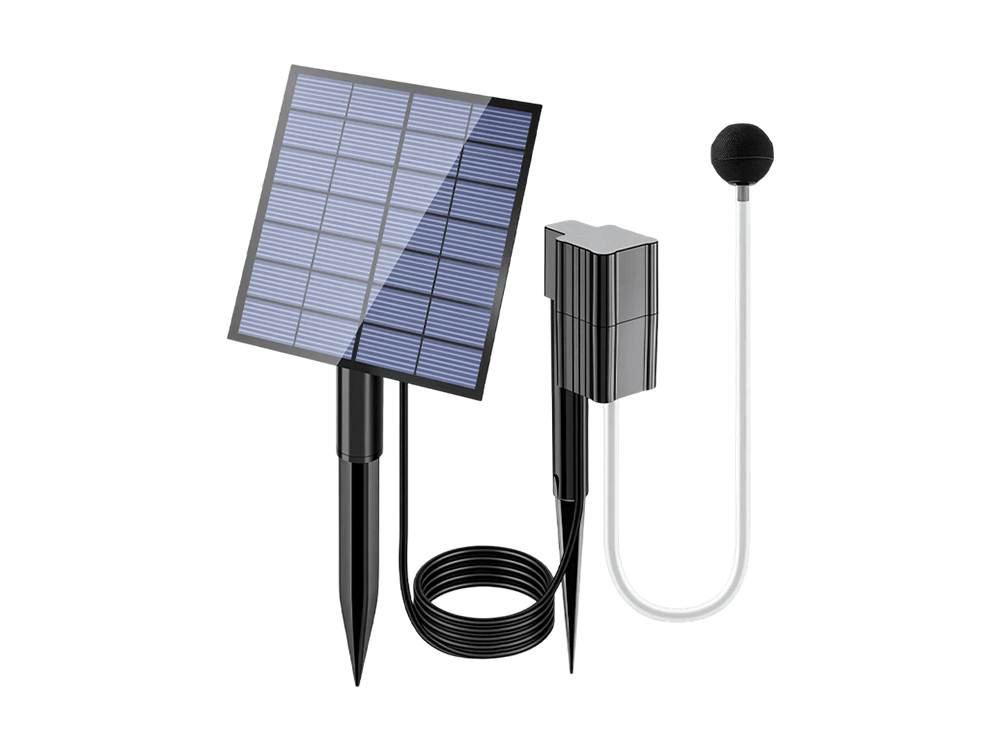 🔥 50% OFF 🐟 Solar-powered pond aerator with built-in air pump ☀️ Oxygenate the water effectively—without electricity costs 🌿