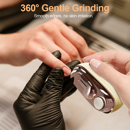 ✂️ LIMITED-TIME 50% OFF! 2-in-1 Smart Electric Nail Clipper & Polisher 🌟
