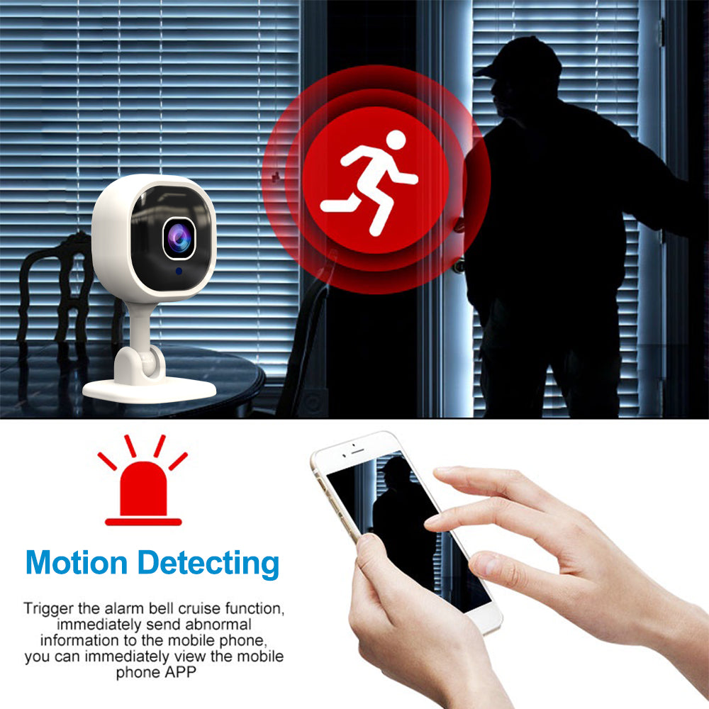 Caméra de sécurité domestique intelligente HD sans fil