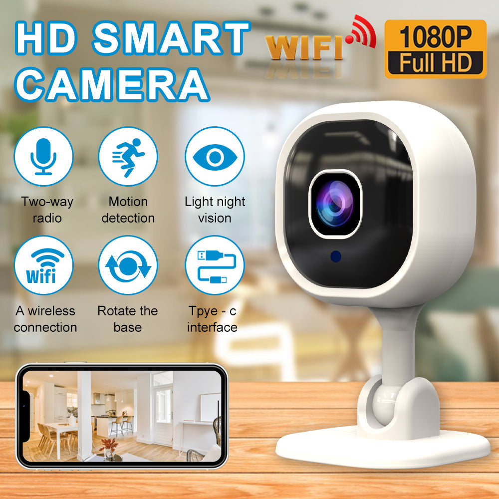 Caméra de sécurité domestique intelligente HD sans fil