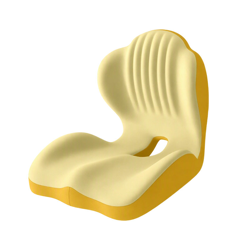 Coussin ergonomique à mémoire de forme, coloris Orange clair